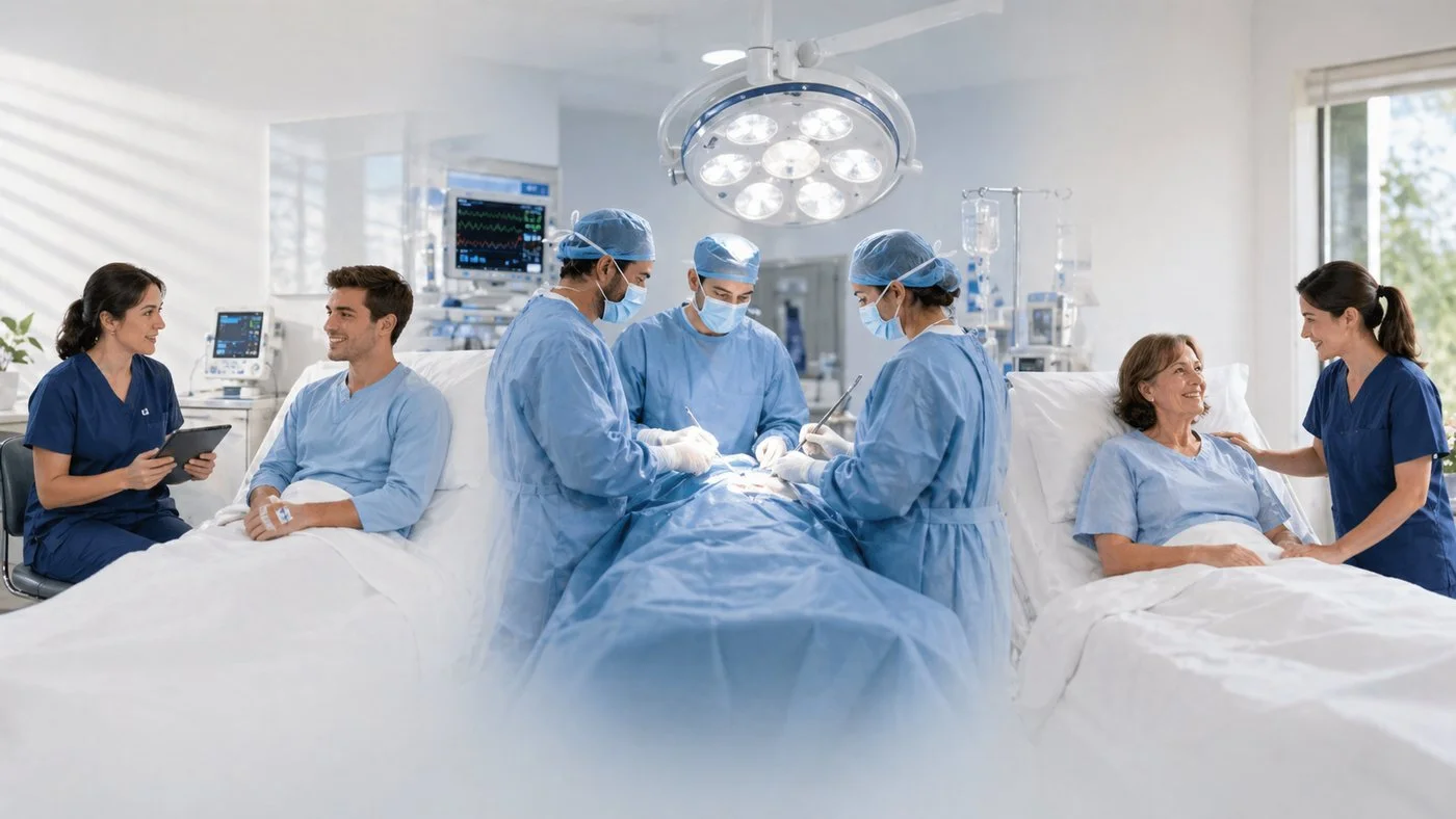 Ablauf einer Schönheitsoperation von der Vorbereitung bis zur Heilung