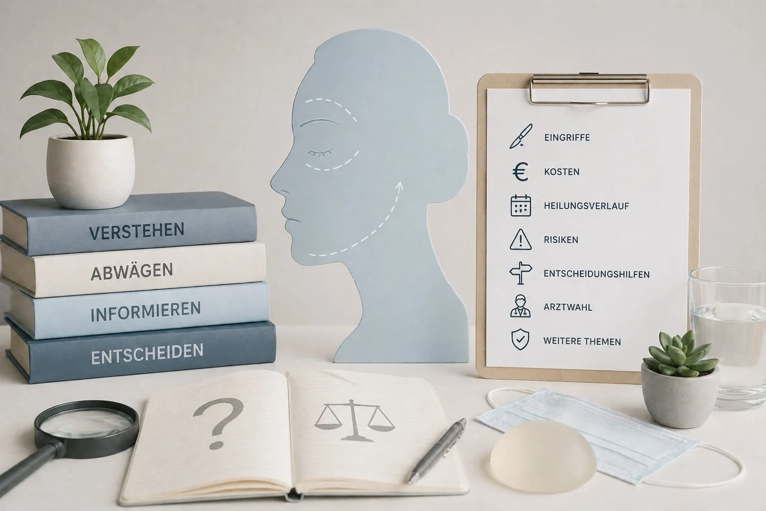 Bücher: Verstehen, Abwägen, Informieren, Entscheiden